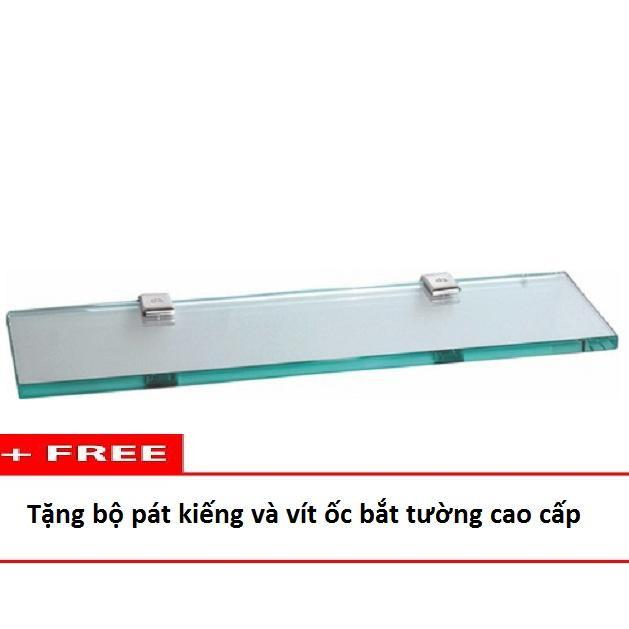 Kệ Kính, kệ gương, kệ nhà tắm INOX 304 kính cường lực