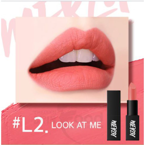 [Ver Noir] Son thỏi siêu lì, mịn mượt Hàn Quốc Merzy The First Lipstick