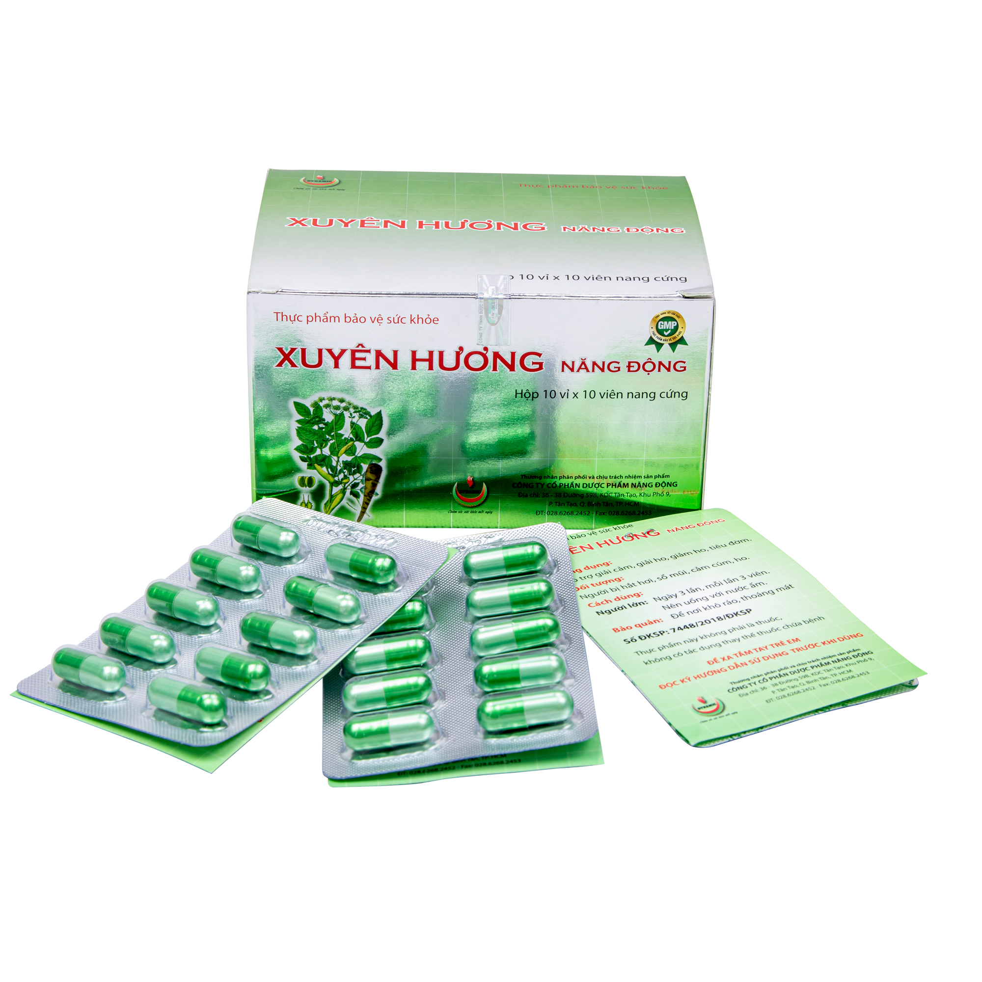 XUYÊN HƯƠNG Năng Động - Năng Động - giải cảm, giải ho