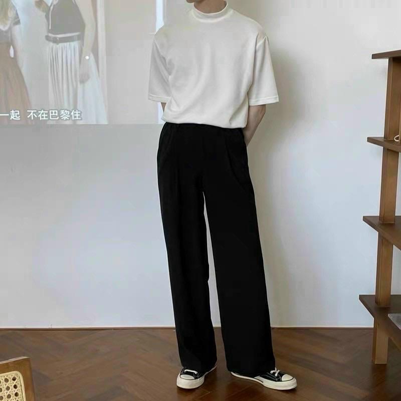 quần baggy âu ống suông