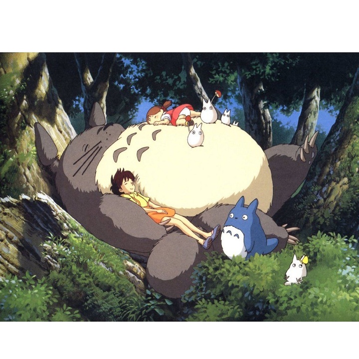 Tranh ghép hình 1000 mảnh gỗ - Totoro hàng xóm của tôi