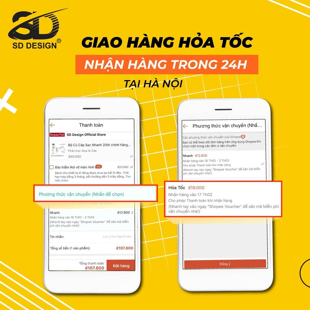 Tai Nghe Dây H8 SD DESIGN dùng cho điện thoại 7 đến 13 Pro Max - Kết Nối Bluetooth Mới Dùng Được