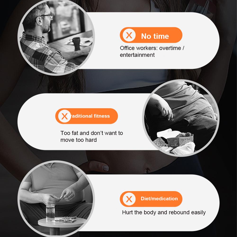 EMS Tập Cơ Bụng Săn Chắc Tàu Dây Máy Kích Thích Huấn Luyện Eo Cho Nam Nữ Giảm Béo