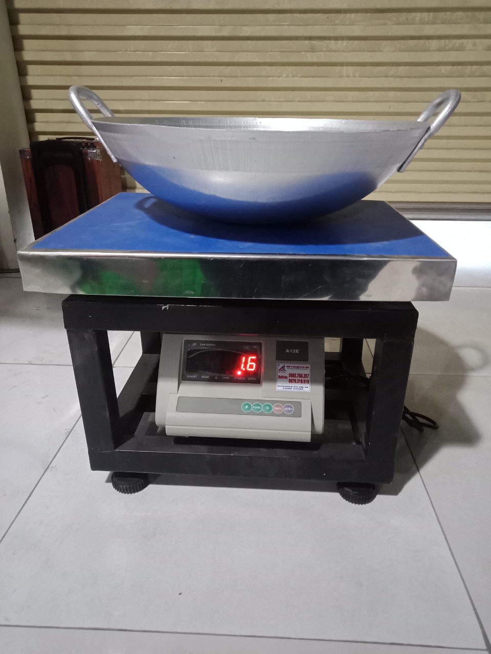 Chảo nhôm công nghiệp chuyên dụng cho nhà hàng, khách sạn, bếp ăn tập thể- 45.5cm