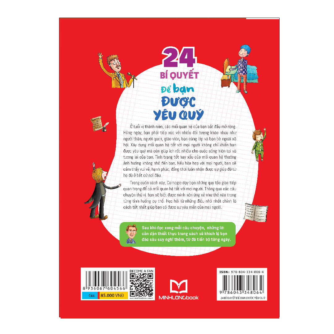 Hình ảnh Lời Nhắn Nhủ Từ Carnegie Dành Cho Thanh Thiếu Niên - 24 Bí Quyết Để Bạn Được Yêu Quý