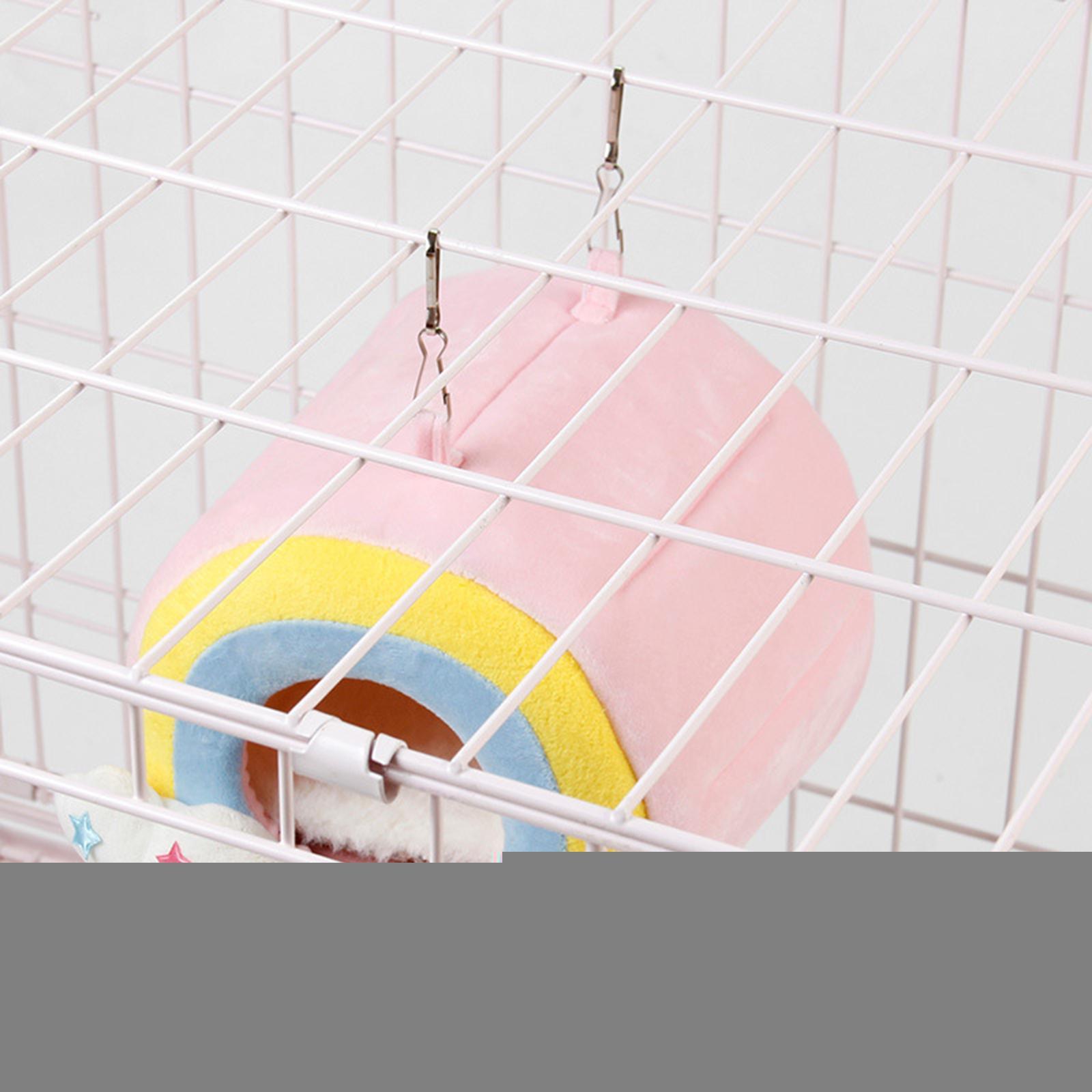 Small Animal Soft Warm Bed Pet Hammock Hamster Rat Guinea Pig House Nest Pad