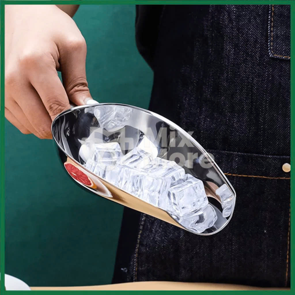 Xẻng Xúc đá, xúc hạt inox dày không hoen gỉ