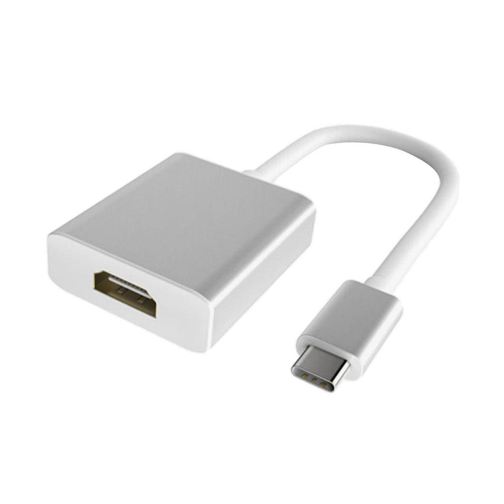 USB 3.1 Type-C To HDMI 4K 30Hz Adapter Cable For MacBook Samsung Phone