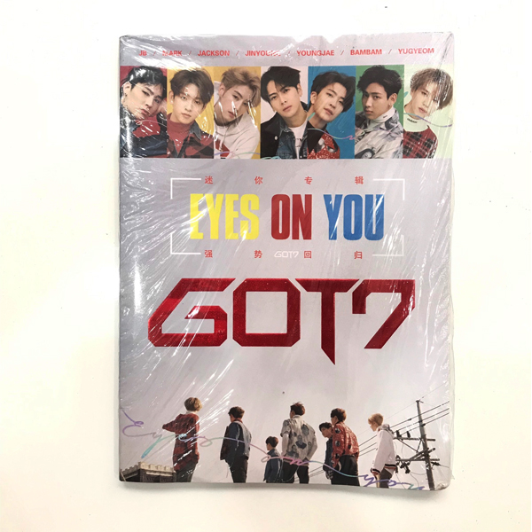 Photobook Got7 eyes on you nhóm nhạc Hàn quốc thiết kế thông minh độc đáo