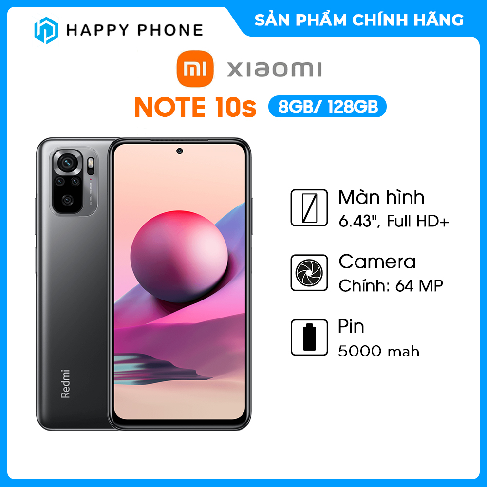 Điện thoại Xiaomi Redmi Note 10S (8GB/128GB) - Hàng chính hãng