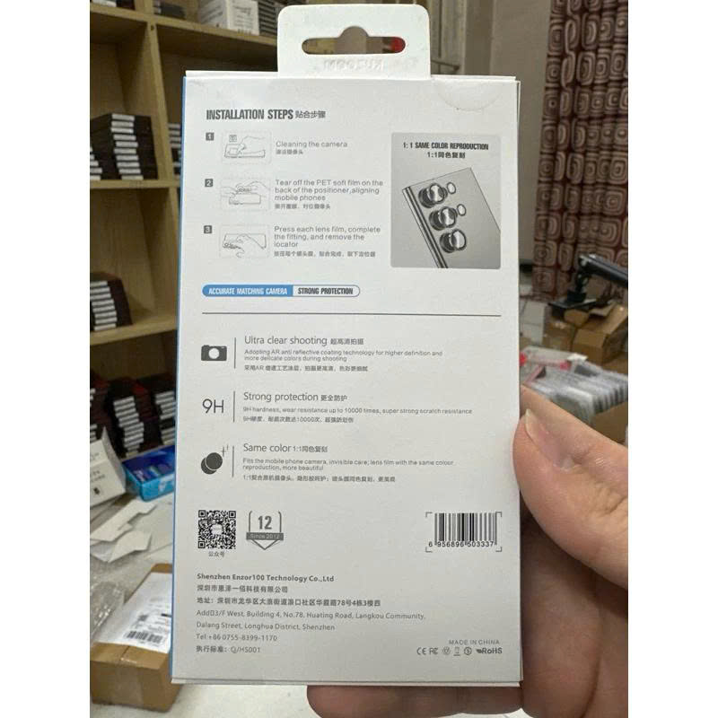 Len Camera Trong Suốt KUZOOM Cho Samsung S24 Ultra / S25 Ultra / S26 Ultra – Bảo Vệ Ống Kính Toàn Diện, Giữ Nguyên Vẻ Đẹp Nguyên Bản - Hàng chính hãng