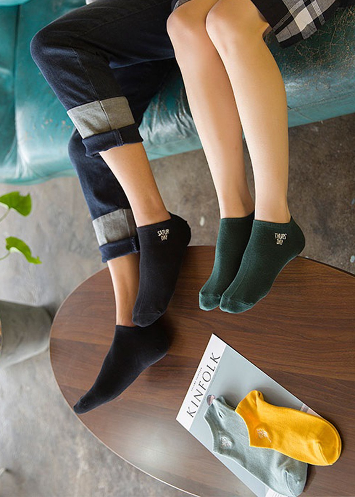 Combo Set tất vớ 7 ngày cho nam + Kèm Túi