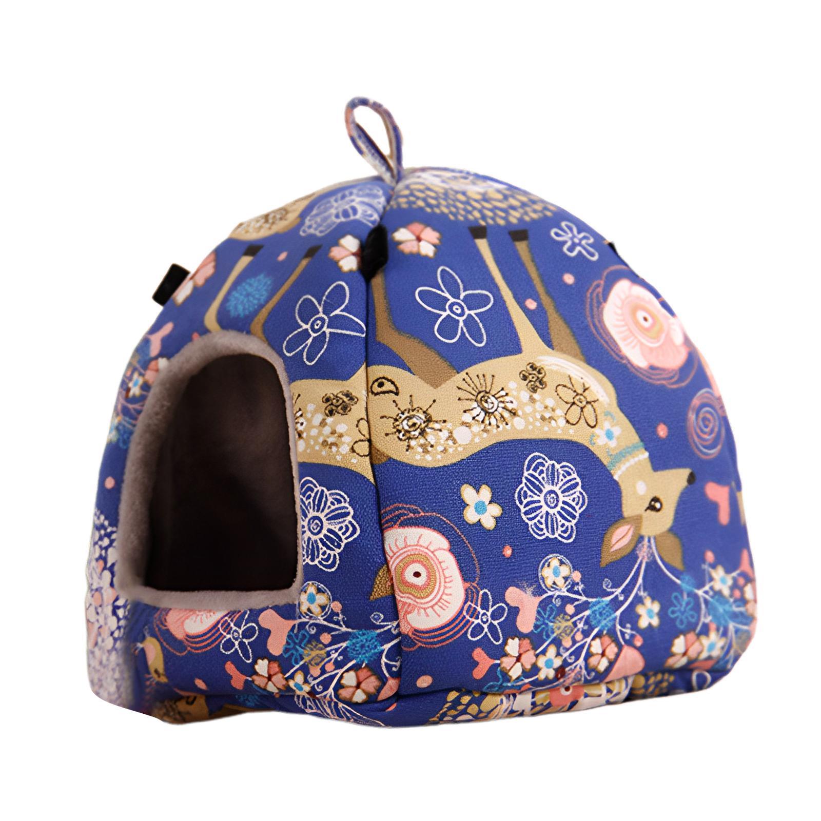 Bird Hammock Parrot Hammock Bed Winter Warm Sleeping Bed Parrot Nest Bird House for Lovebirds Guinea Pigs Cockatiels Macaw Cockatoos