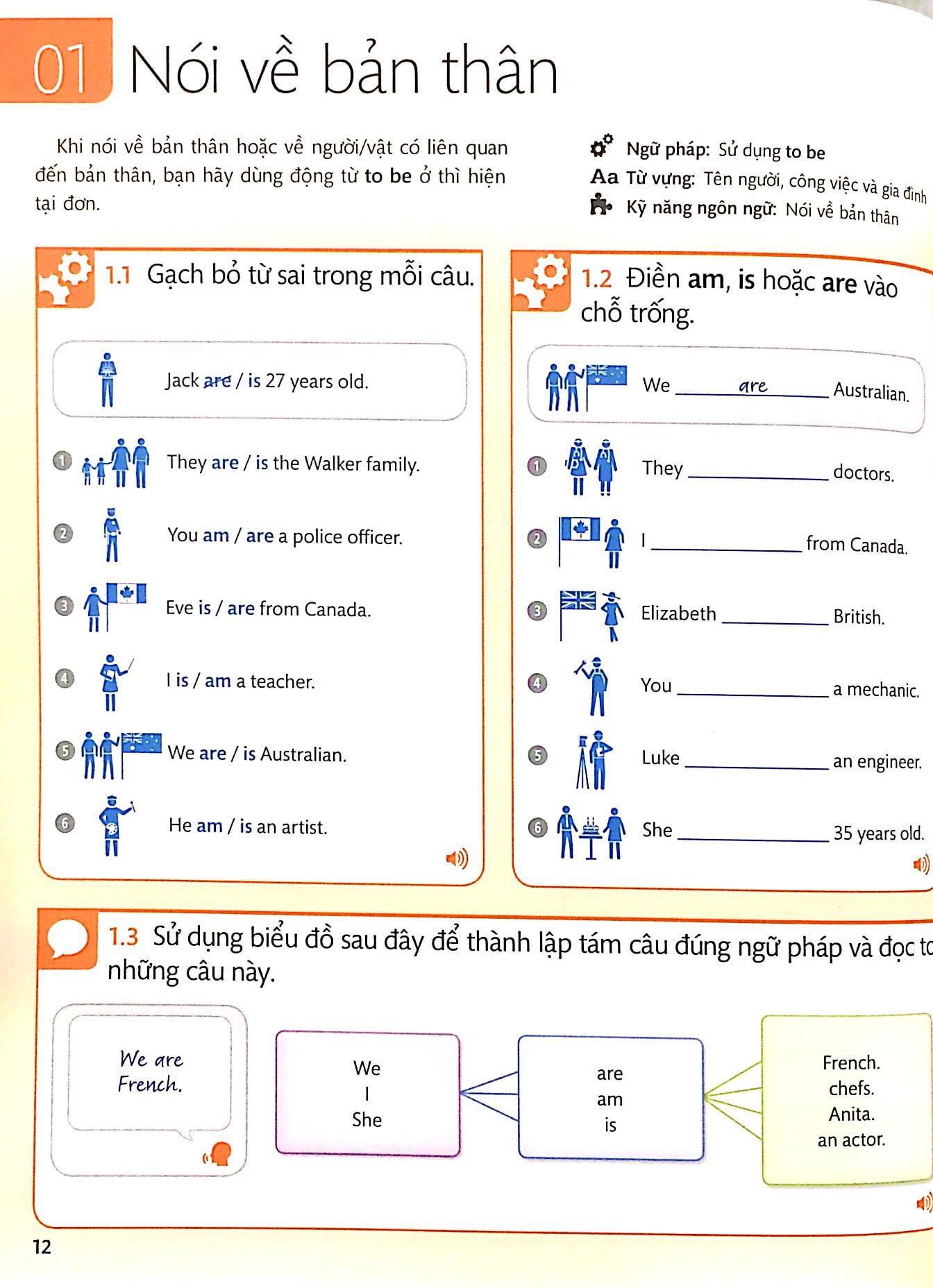 Sách Tiếng Anh Cho Mọi Người - English For Everyone Level 2 Beginner Practice Book (Kèm CD)