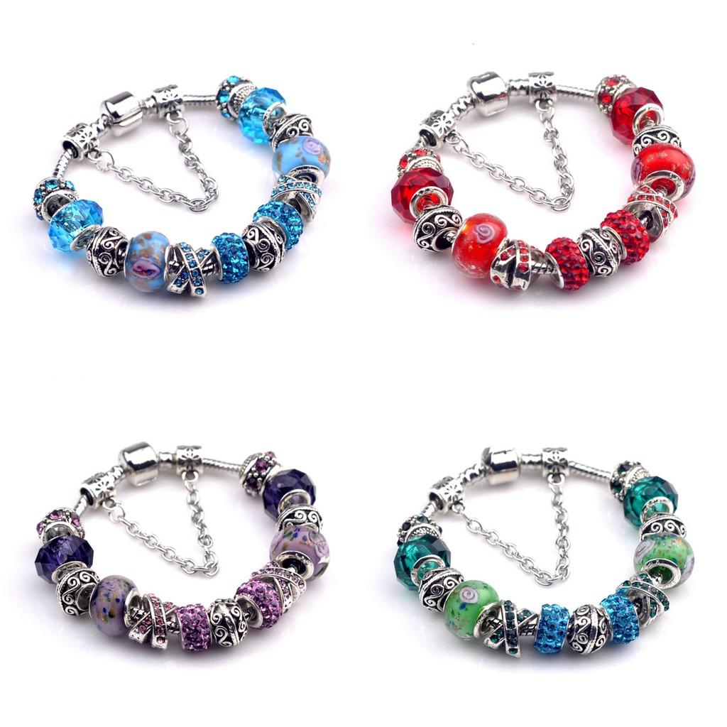 Lắc tay charm hoa xinh