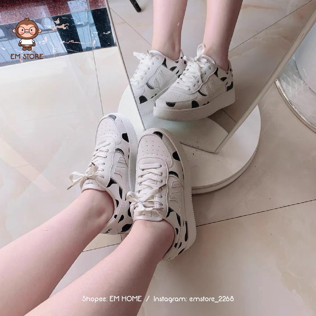 GIÀY SNEAKER COW | EM HOME | S0178