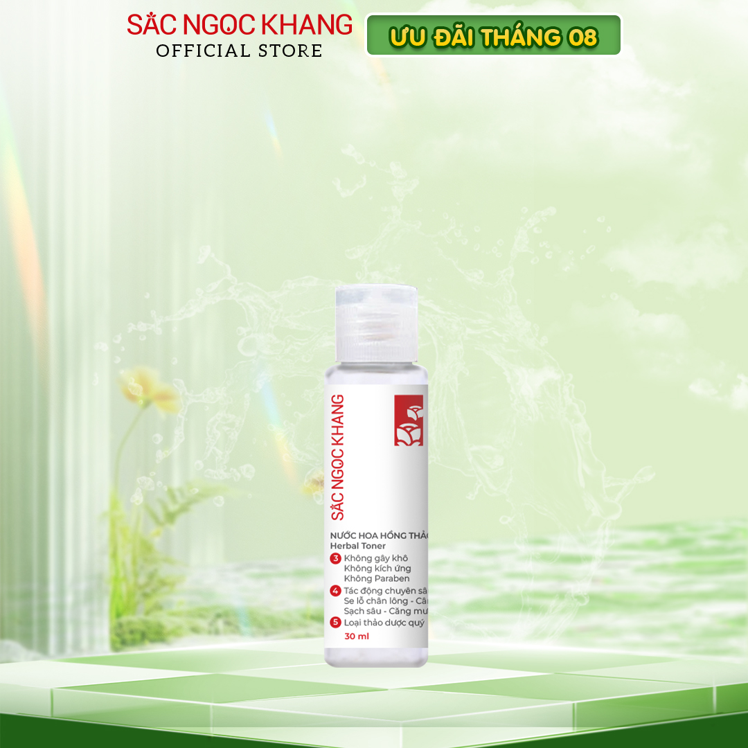 [Size du lịch] Nước hoa hồng 30g
