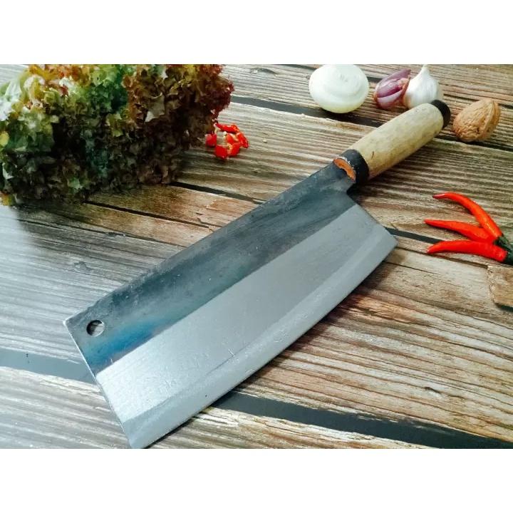 Dao đại chặt thịt xương cán gỗ cực bén cực chất cao cấp