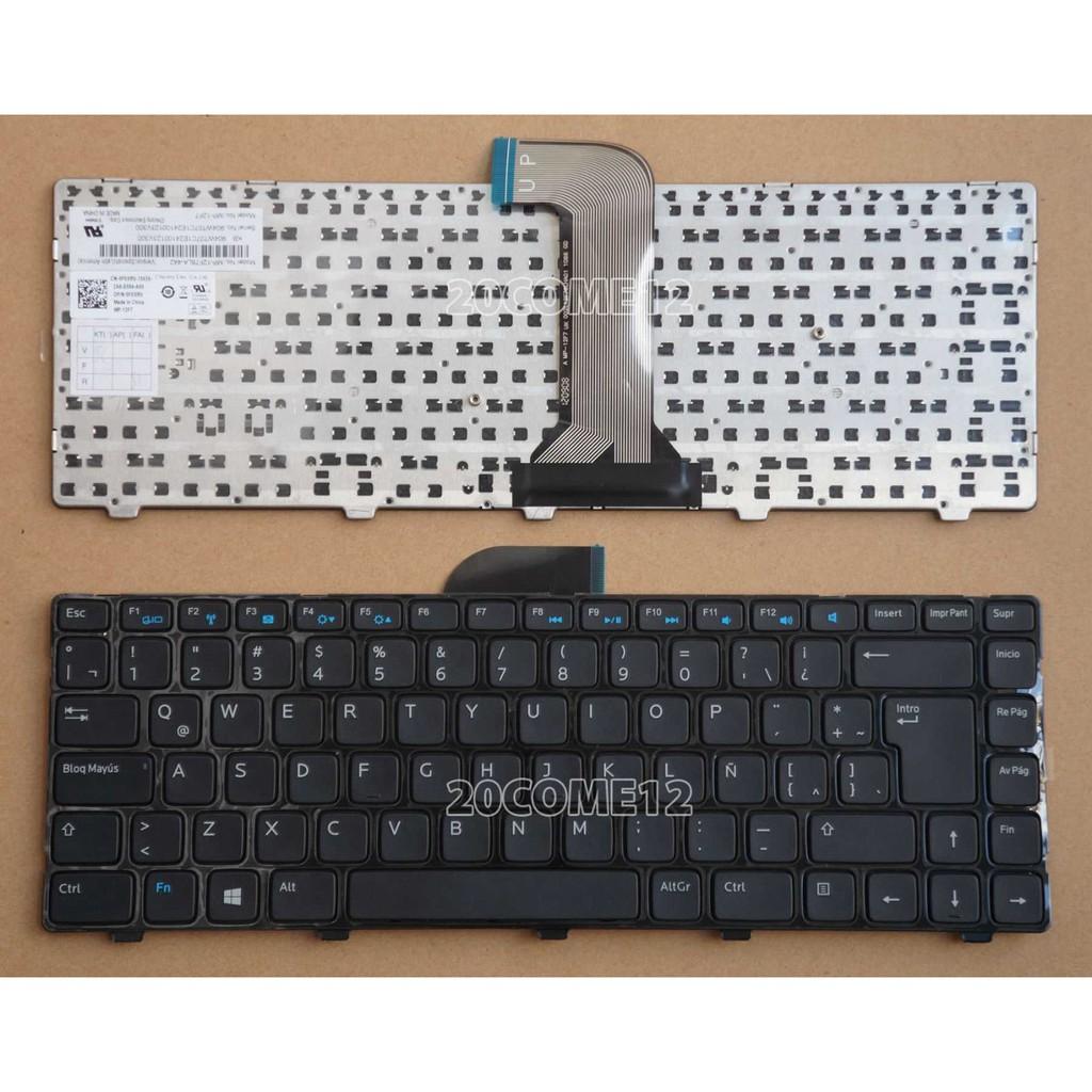 (KEYBOARD) BÀN PHÍM LAPTOP  DÀNH CHO DELL 3421 5421 14R dùng cho Inspiron 14 3421 14R 5421 3437 5437, Vostro 1528 2421 2518 2308