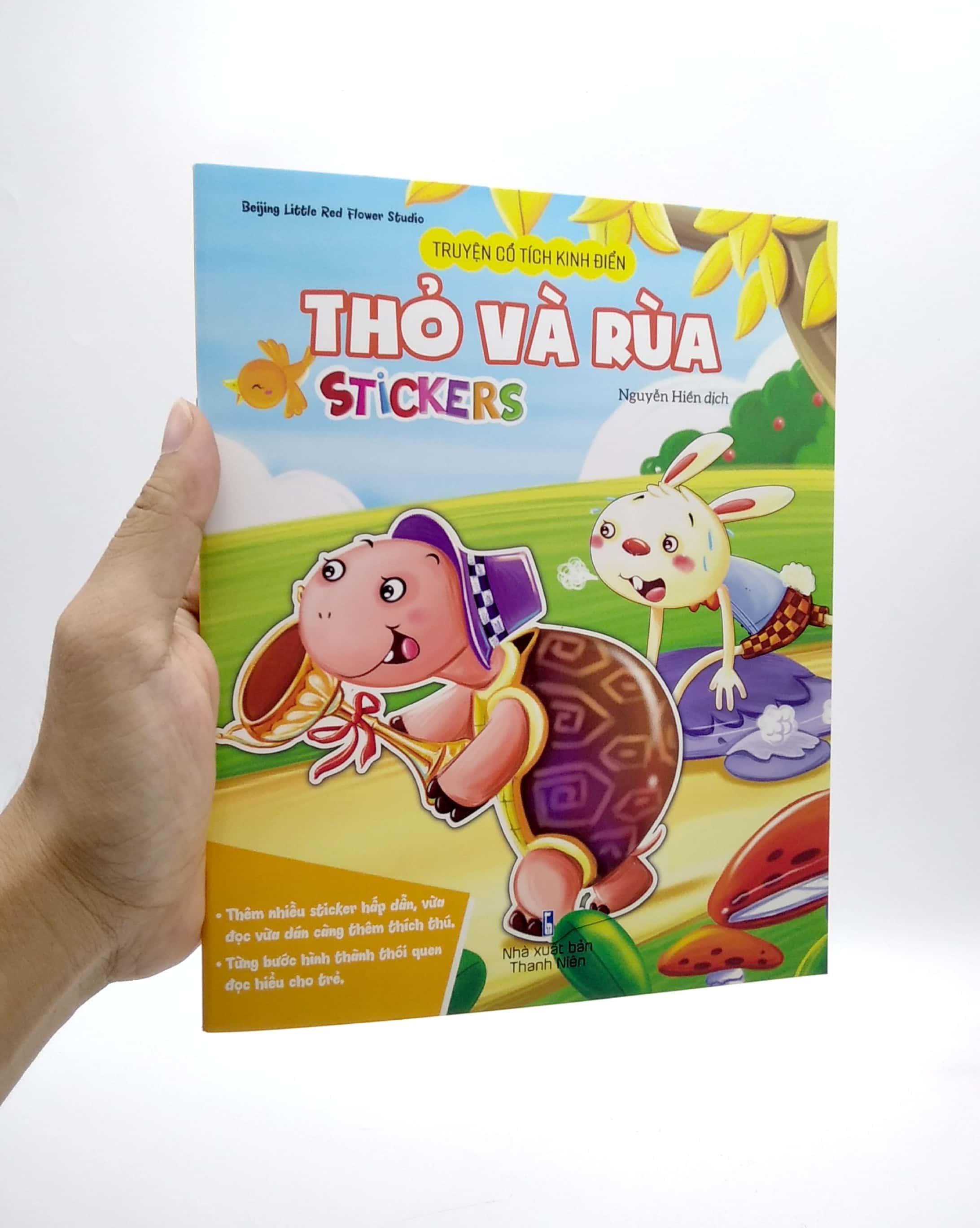 Truyện Cổ Tích Kinh Điển - Thỏ và Rùa (Stickers)