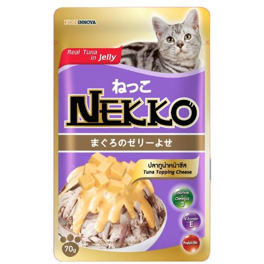 Pate Nekko cho mèo đủ vị - Thức ăn ướt cao cấp cho mèo 70gr