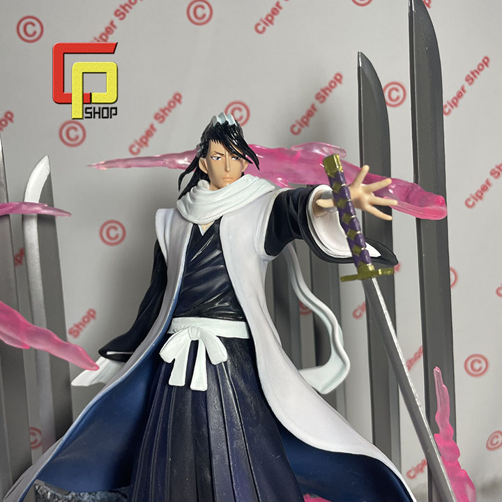 Mô hình Kuchiki Byakuya nhân vật trong sứ gải thần chết - Figure Ichigo