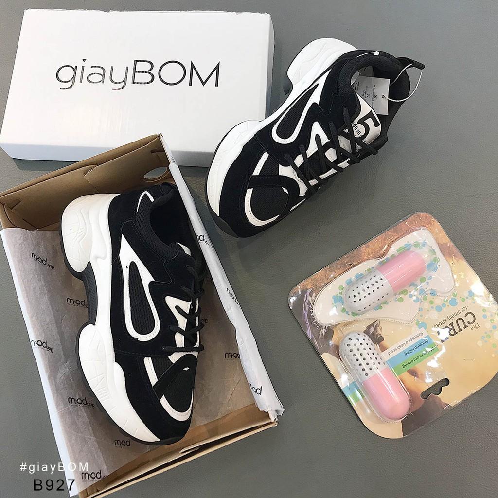 Giày Thể Thao Đế Cao 4 cm Cá Tính B927