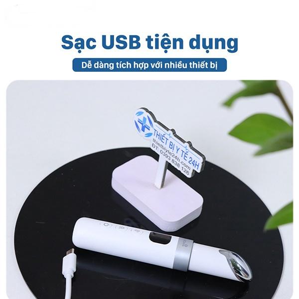 Máy massage mắt mini cầm tay thế hệ mới ,máy mát xa mắt Wéllskin MY-300, đánh tan quầng thâm và bọng mắt, chống lão hóa