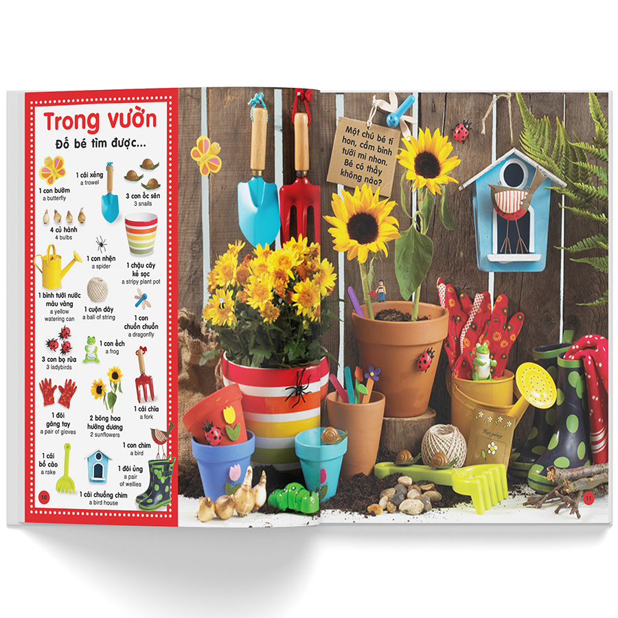 Từ Điển Bằng Hình Cho Trẻ Mầm Non - Trốn Tìm Những Từ Đầu Tiên