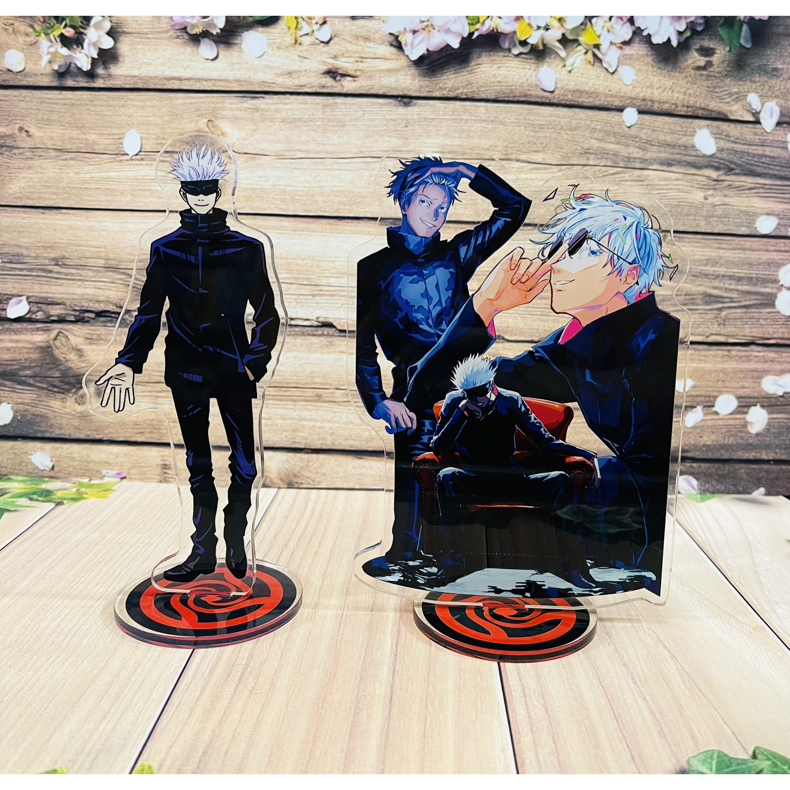 Standee Jujutsu Kaisen mô hình mica trong nhiều mẫu