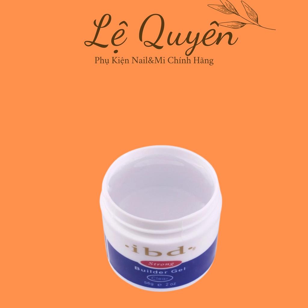 Gel Đắp IBD Không Nóng Hũ 56g_Gel Lạnh IBD Hàng Chuẩn Full Màu