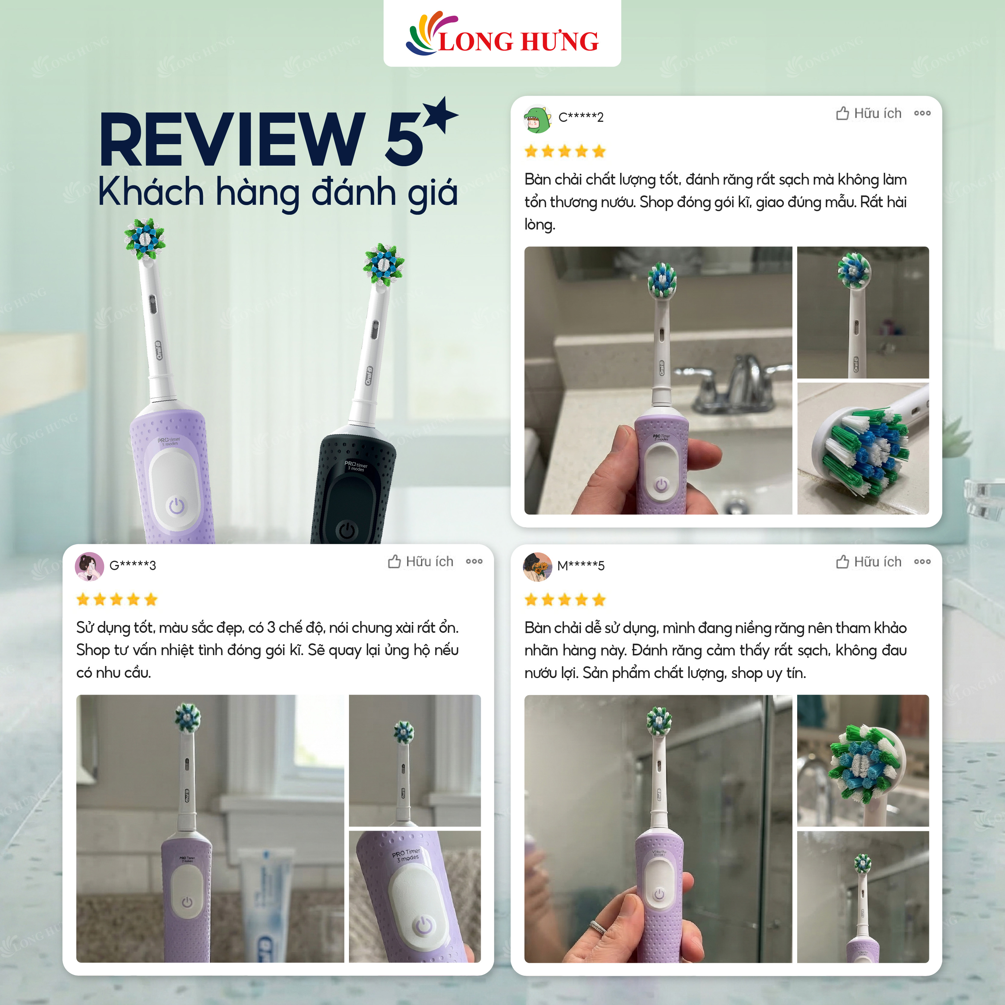 Bàn chải điện Oral-B Vitality Pro - Hàng chính hãng