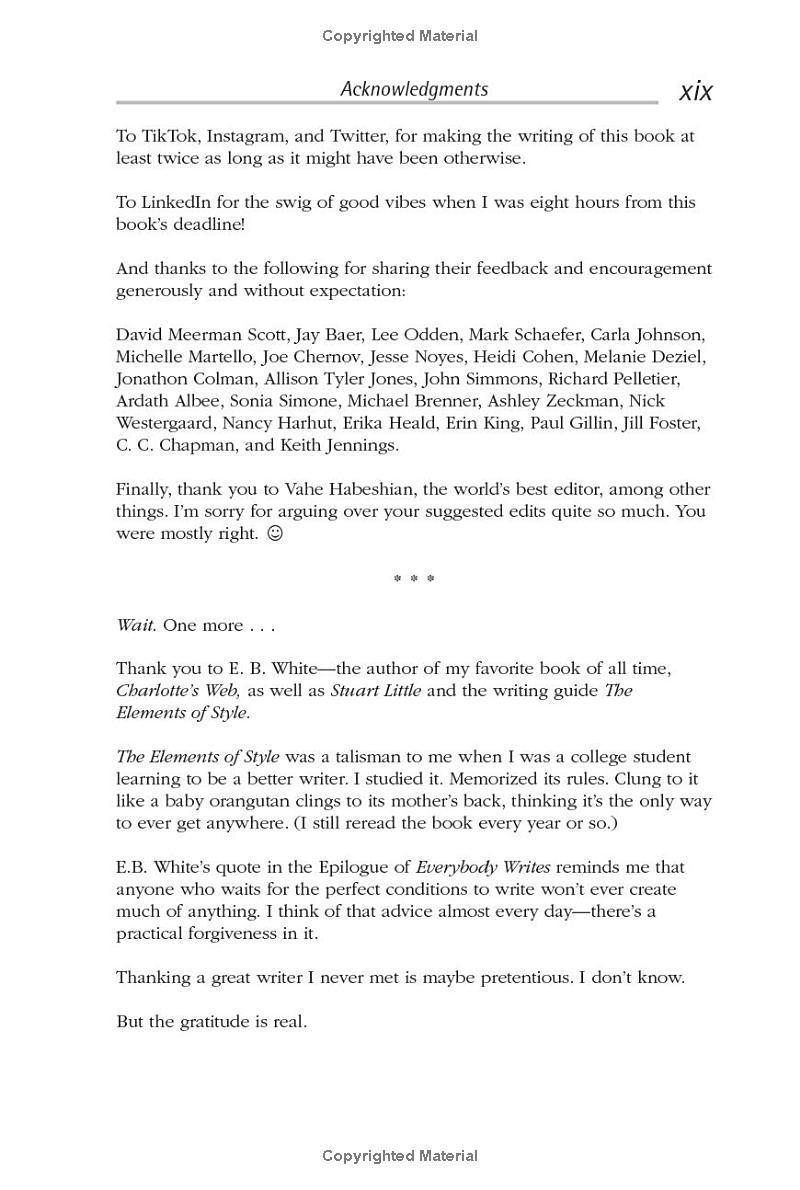 Sách ngoại văn: Everybody Writes - Your New And Improved Go-to Guide To Creating Ridiculously Good Content (2nd Edition)