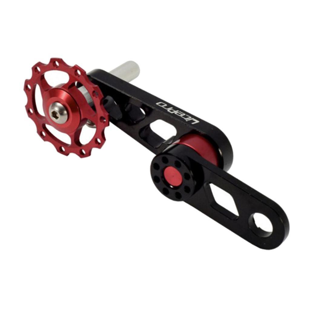 Chain Tensioner Single Speed Converter Bike Replacement Black Red