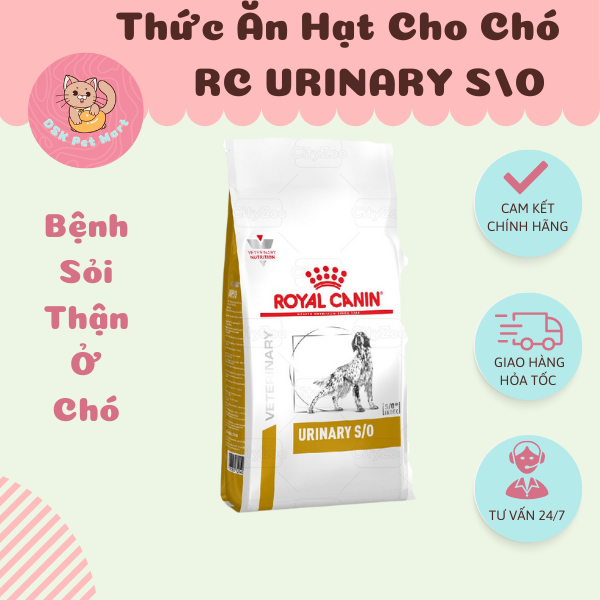Royal Canin Urinary S/O Canine - Thức Ăn Hạt Cho Chó Sỏi Thận