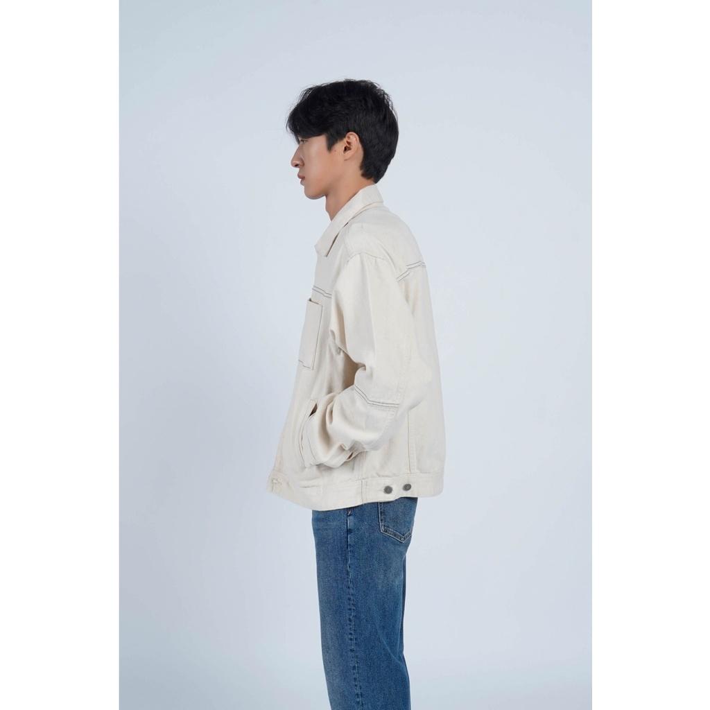 Áo khoác jean nam 2 màu (Jacket denim nam) 10S21DJA001 | LASTORE MENSWEAR