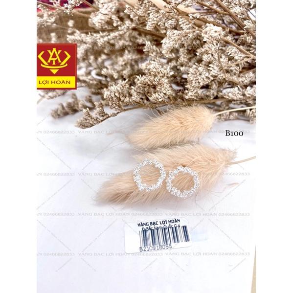 Bông tai bạc cho nữ