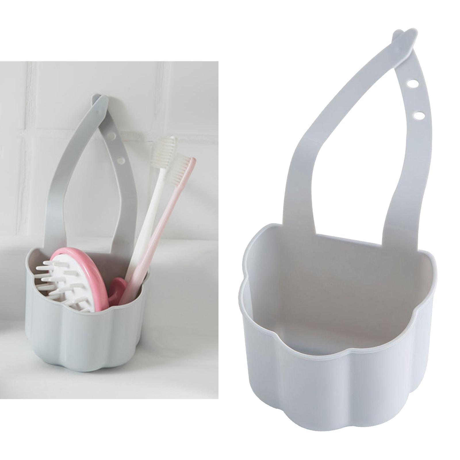2 Pieces Kitchen Sink Storage Hanging Basket Sink Basket Strainer
