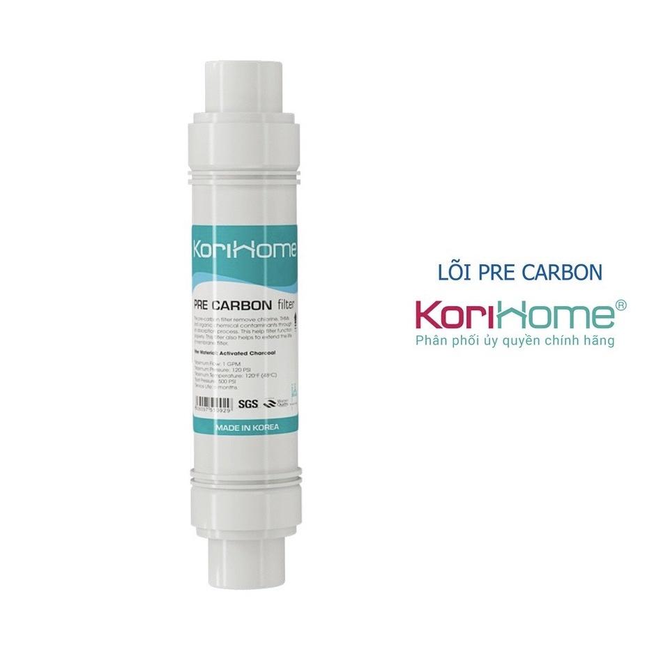 Combo 3 lõi lọc thô Korihome : 1 sediment +1 Pre carbon + 1 Post carbon