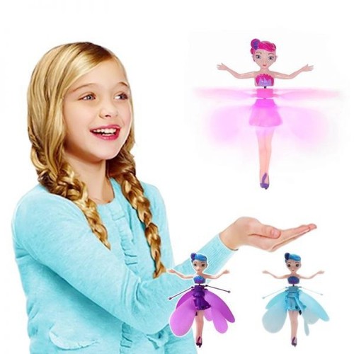 Búp Bê Cô Tiên cảm ứng Biết Bay Flutterbye Fairy Shop giao mầu ngãu nhiên