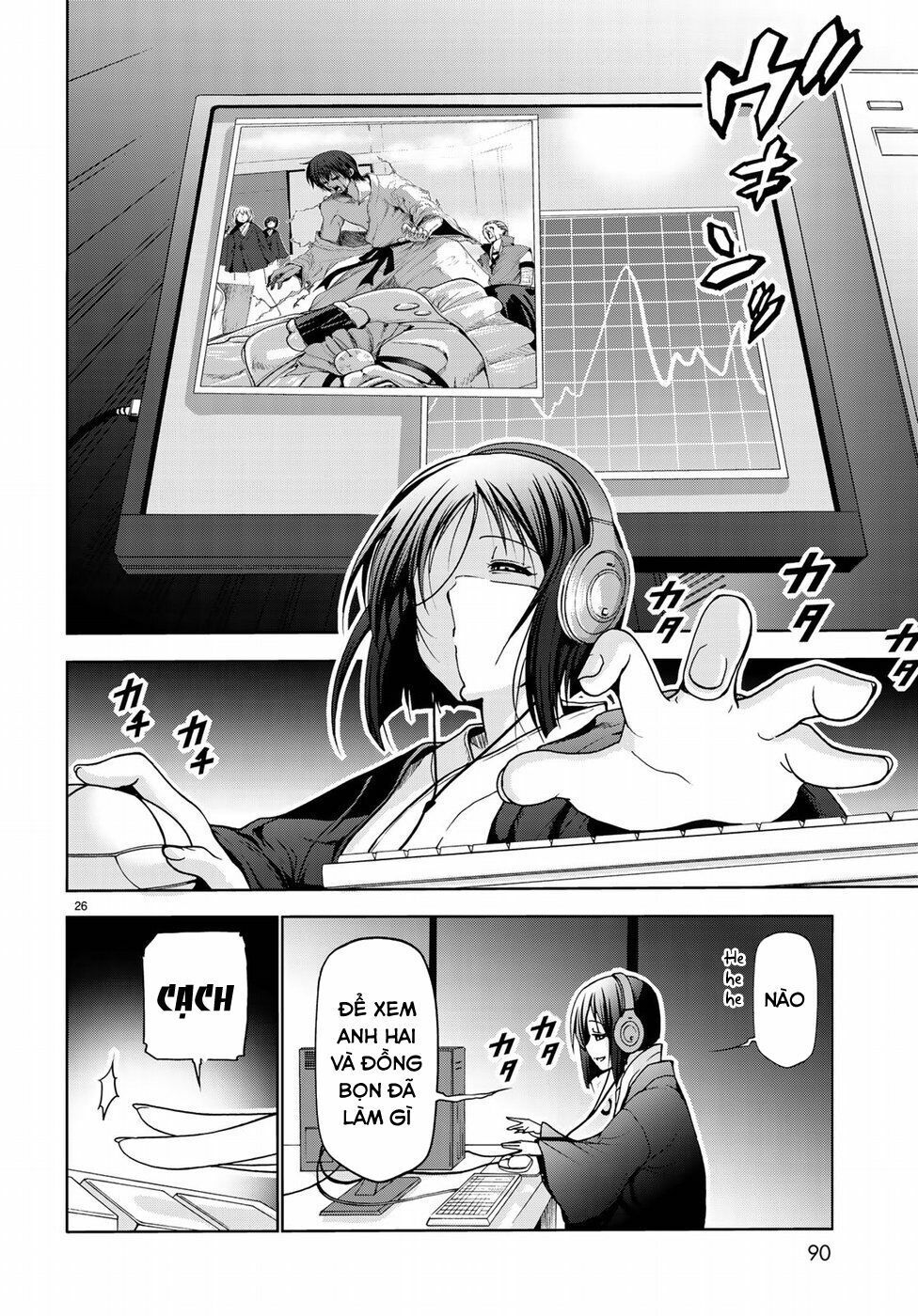 cô gái thích lặn - grand blue chapter 49 26