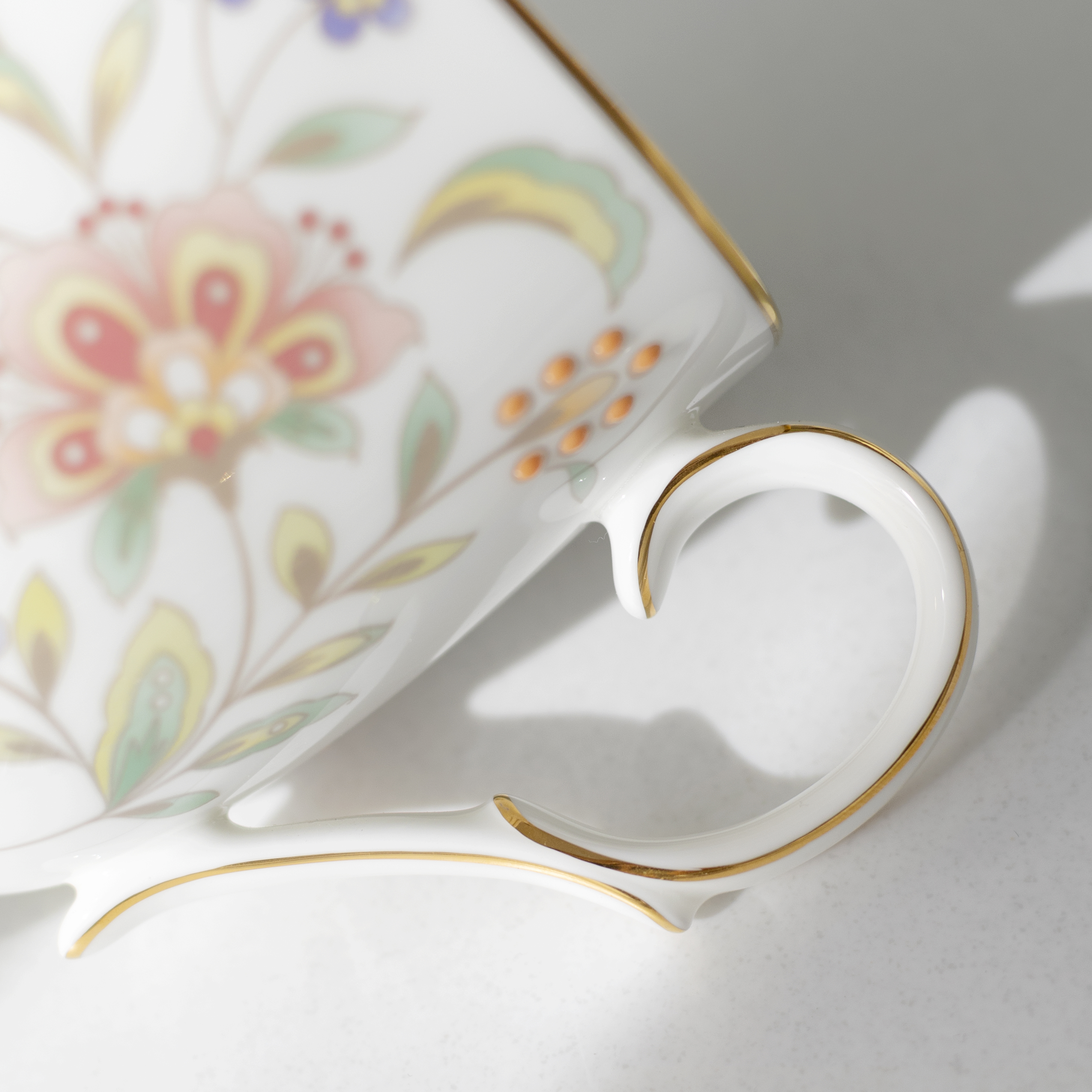 Cốc uống nước/ Cốc uống cà phê Noritake dòng Primrose sứ xương cao cấp