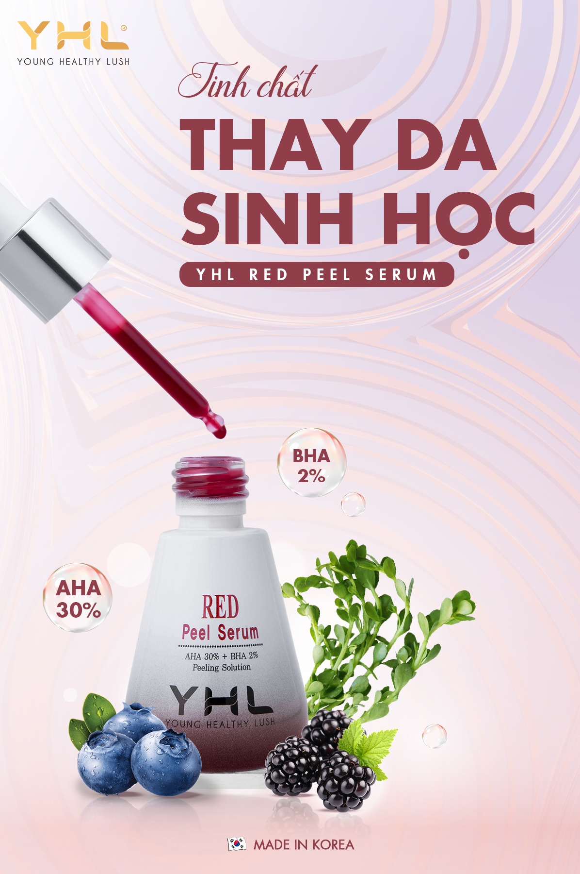 Tinh Chất Tái Tạo Và Phục Hồi Da YHL