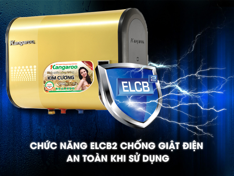 Bình nước nóng dung tích 32L Kangaroo KG660Y  - Hàng chính hãng