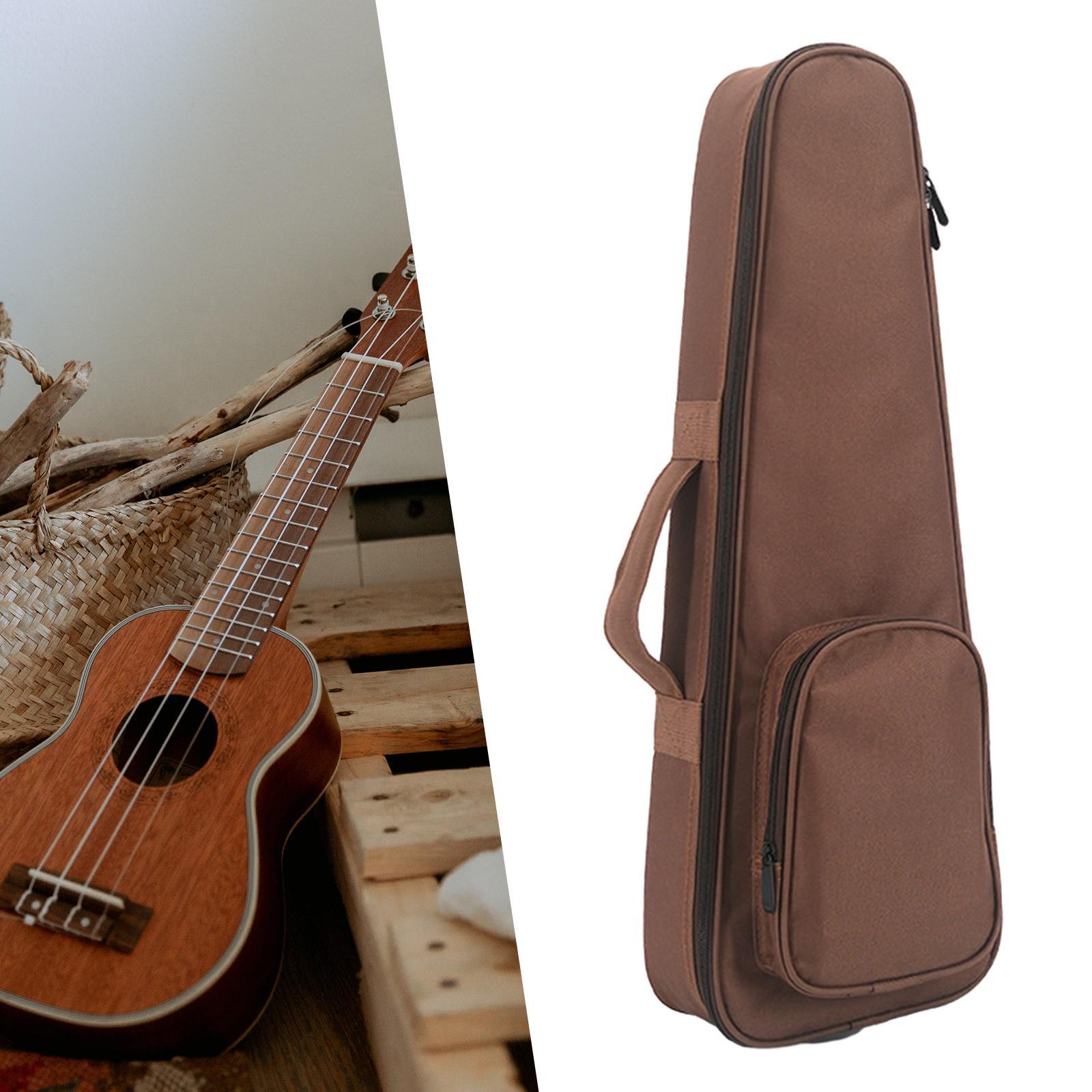 Ukulele Case Ukulele Bag with Handle Big Pocket Dustproof Ukulele Gig Bag Portable for Concert Stage Performance Beginners Gifts Travel