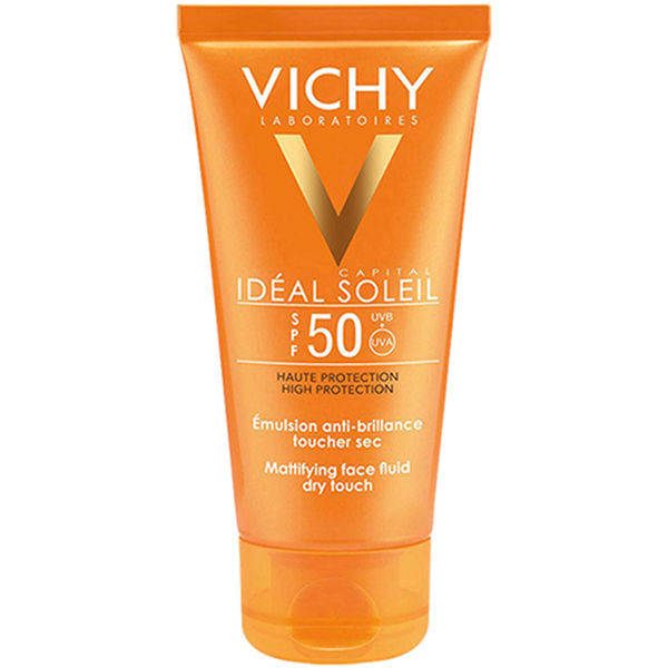 Bộ Kem Chống Nắng Không Gây Nhờn Rít Vichy Capital Soleil Dry Touch