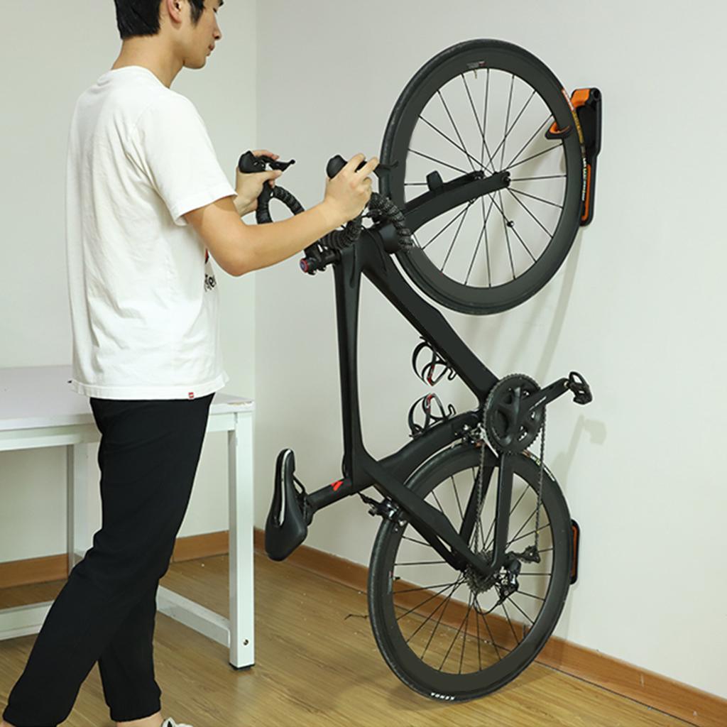 Vertical Bicycle Wall Hook Mount Holder Bike Rack Indoor Storage