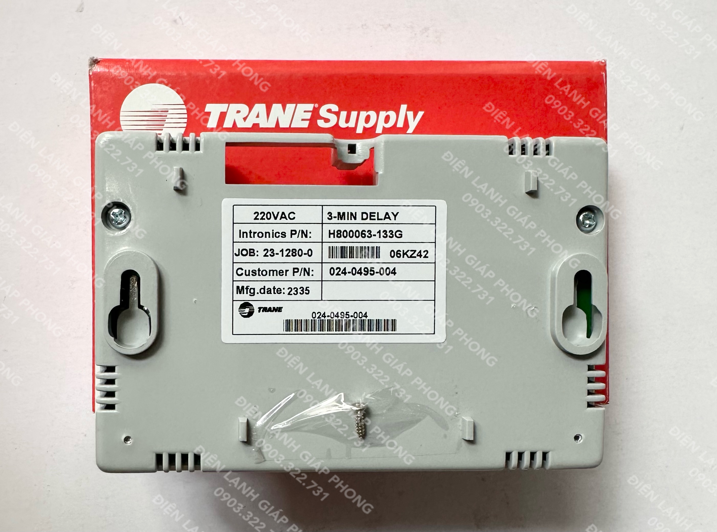 Thermostat điều khiển Trane 1 comp Model ITN23-0841-0 P/N 024-0495-004 - Hàng chính hãng