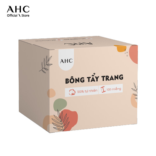 [Quà Tặng] Bông Tẩy Trang AHC