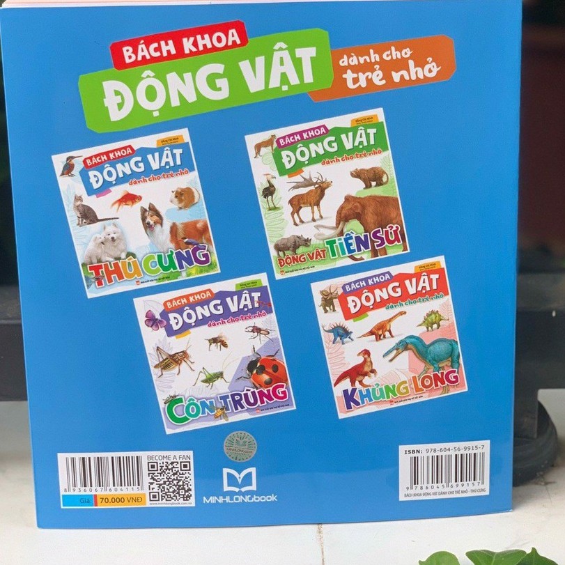 Sách- Bách Khoa Động Vật Dành Cho Trẻ Nhỏ - Thú Cưng